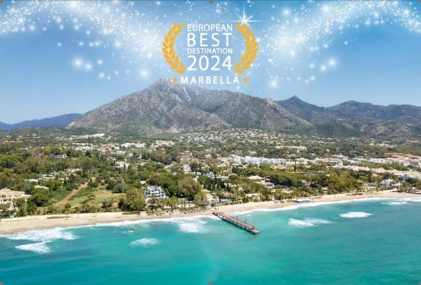 Amazing Front Sea View Studio. Marbella Centre エクステリア 写真